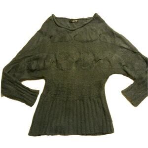 MP Black Metropark Cabled Sweater Size M